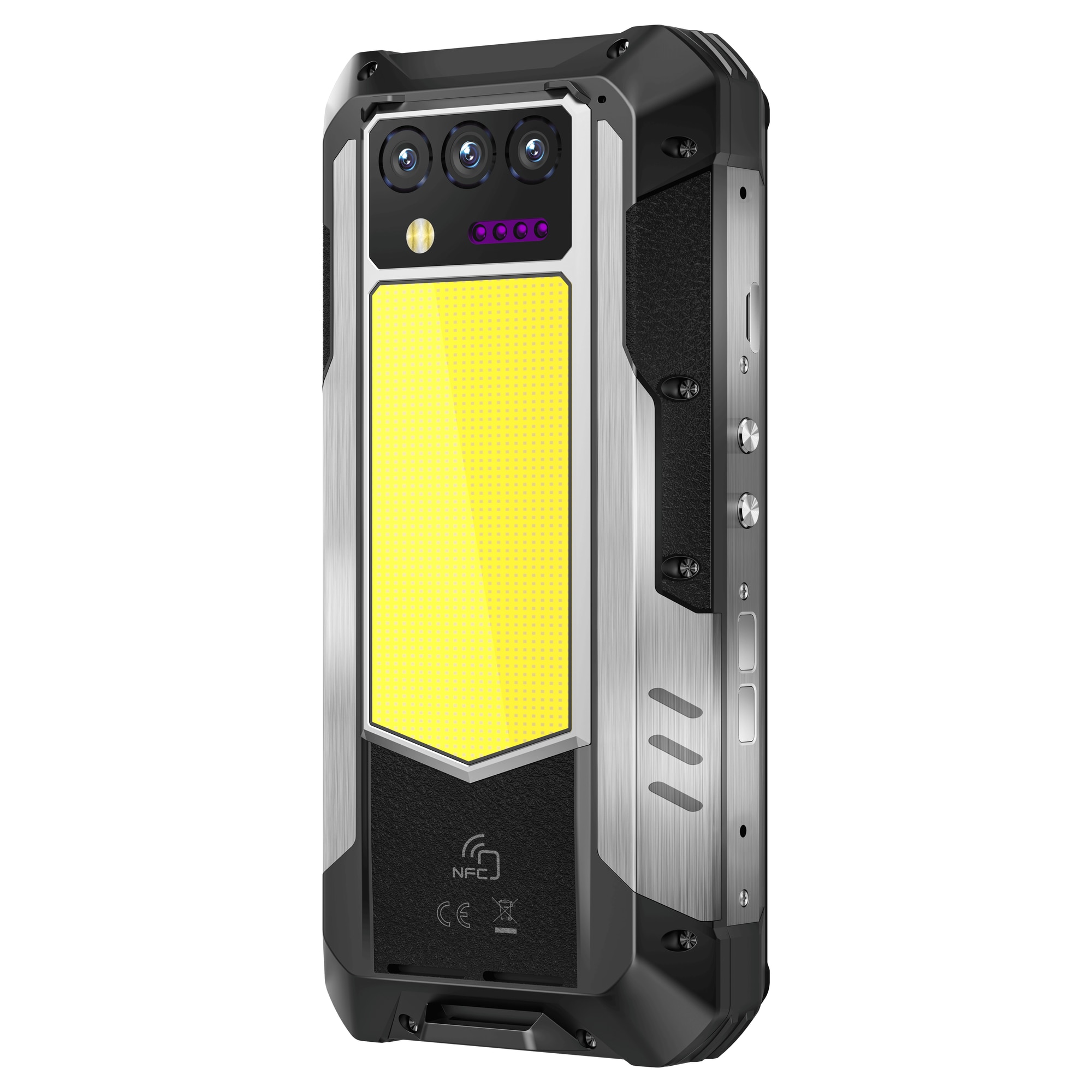 Telefon mobil Oukitel WP100, 5G, 6.8", 512GB/12GB, 33000mAh, Negru