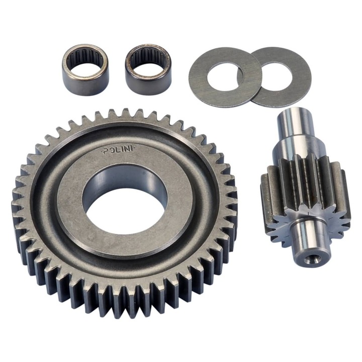 Polini 16/47 arányú szekunder végáttétel növelő szett 17.7mm-es tengelyhez - Piaggio 50 2T (2 ütemű) 1999- 202.1402