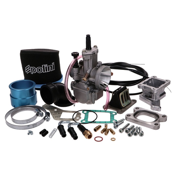 Комплект карбуратор Polini 30 мм с мембранна всмукателна система за Vespa PX 177.0094