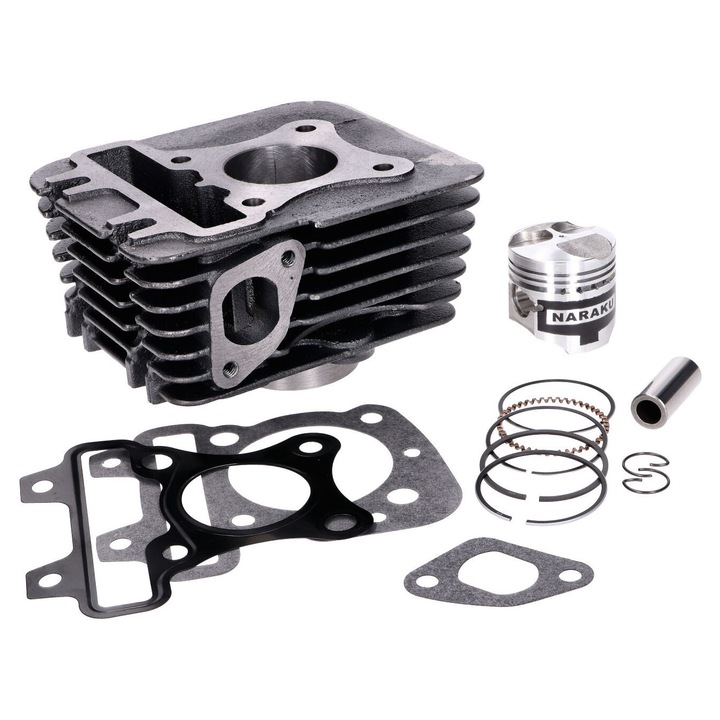 Set cilindru Naraku V.2 50cc pentru Piaggio 50cc iGet 4 timpi 3 supape NK104.39