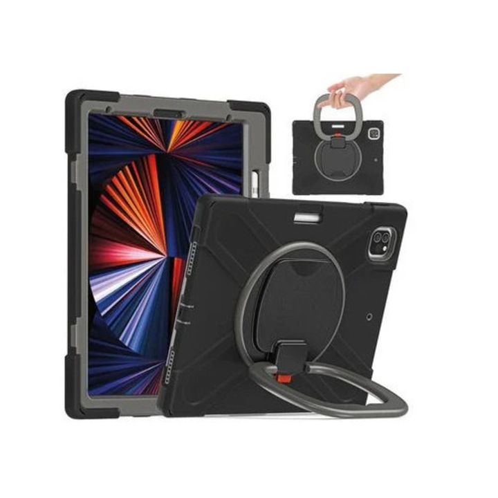 Husa tableta pentru iPad Pro 12.9 (2021), neagra