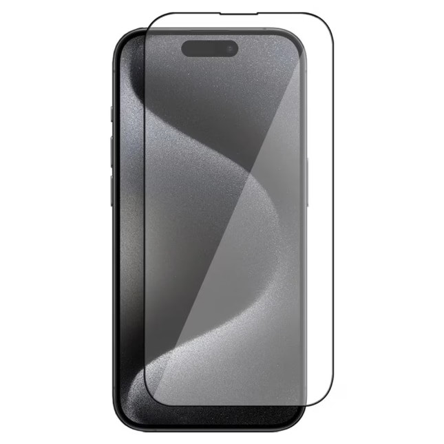 Folie sticla MatTech, Compatibila cu iPhone 17 Air, Lipire pe Toata Suprafata, 9H Protection Technology, Claritate Premium Full HD, Full Glue, Margini Negre