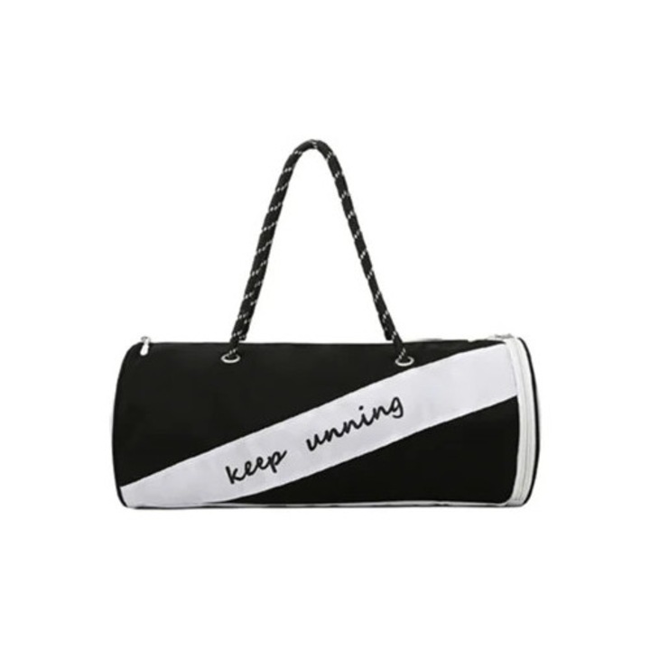 Női kis sporttáska vízálló zsebbel, jógához és strandhoz