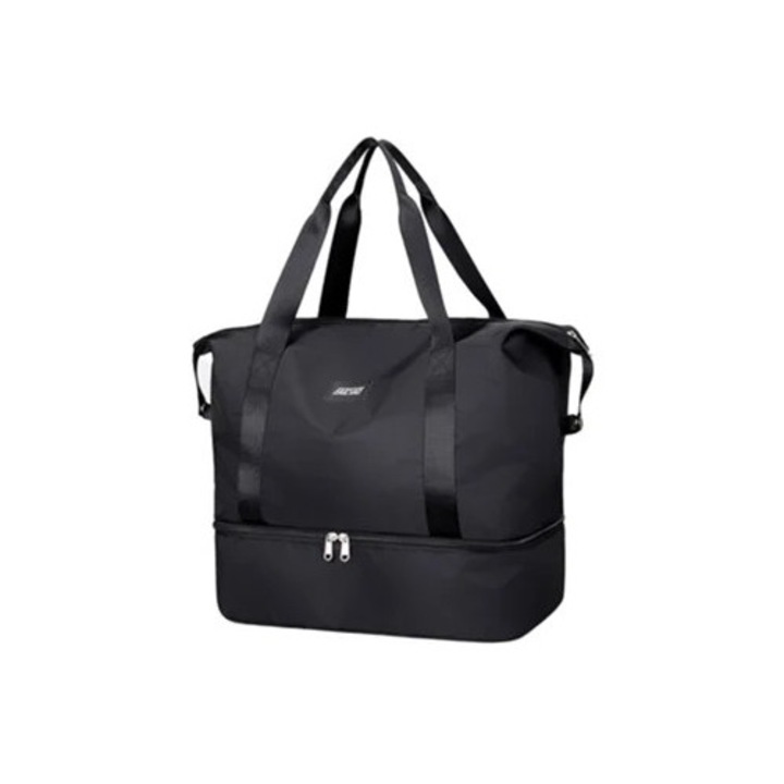 Női utazótáska, nagy hétvégi táska, hordozható és bővíthető