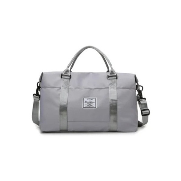 Női sporttáska, rekesz cipőknek és nedves ruháknak, könnyű, vízálló, 30x45cm