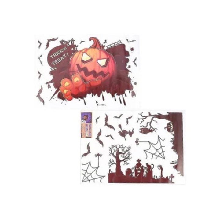Set de stickere decorative pentru Halloween pentru biciclete electrice
