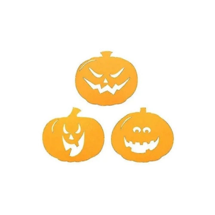 Servete de Halloween, decoratiuni Halloween, portocaliu