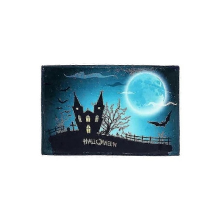 Halloween bejárati szőnyeg, Halloween dekoráció, 40x60cm