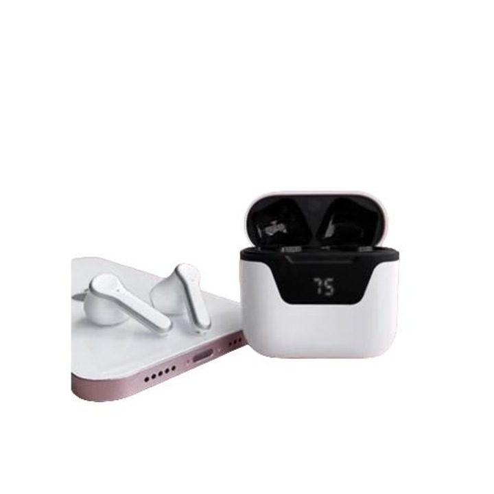 Casti Wireless In-Ear Bluetooth, Waterproof, HiFi Stereo