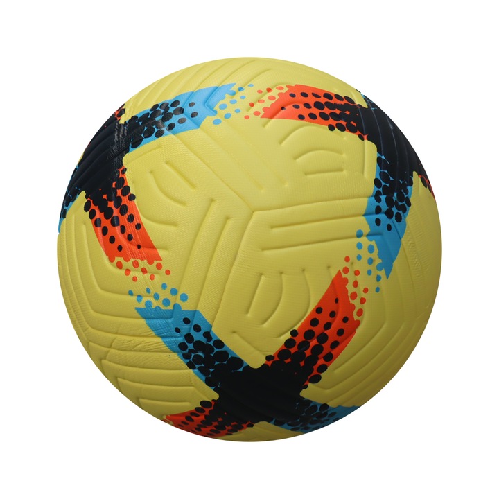 Minge de fotbal Sahara, Piele sintetică, Mărimea 5, Greutate 350 g, 1 buc