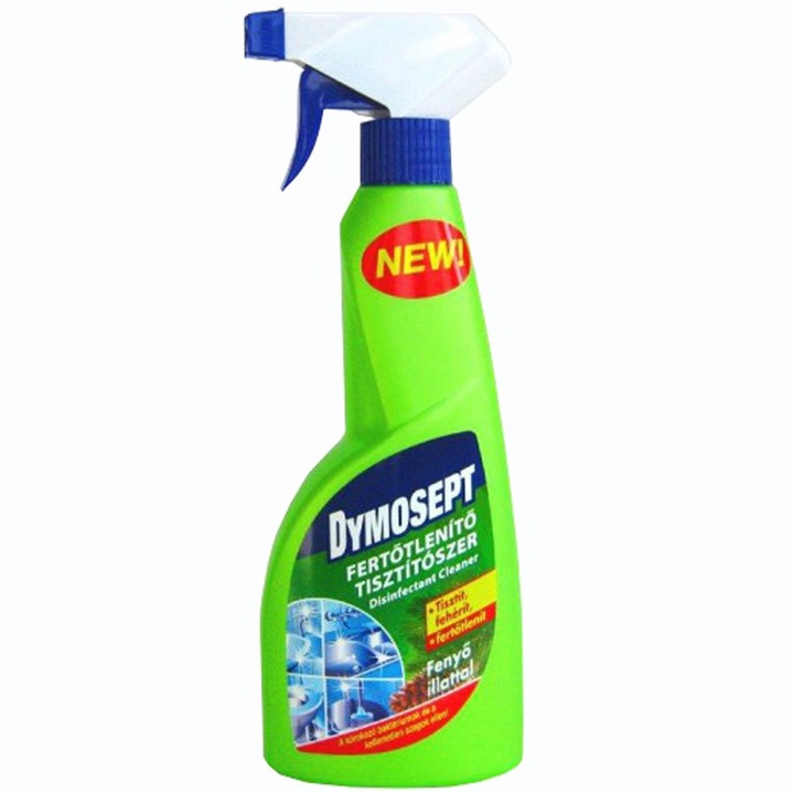Fertőtlenítő hatású tisztítószer szórófejes 500 ml Dymosept fenyő