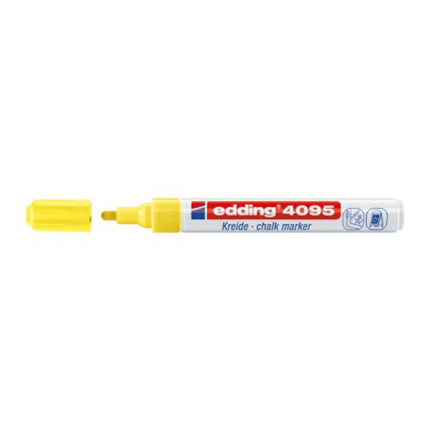 Marker pentru sticla Edding 4095 2-3MM galben ED040956