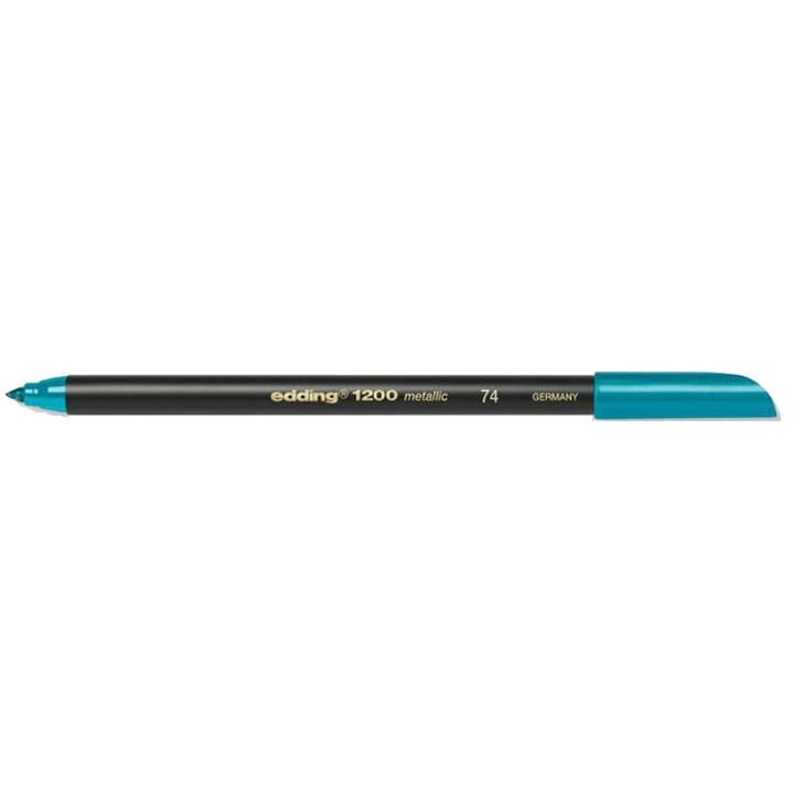 Маркер Edding 1200 кариока тип 1MM зелен металик ED120074
