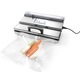 Masina ambalare vacuum Hendi Kicthen Line, 650W, compatibil pungi gofrate si role, Argintiu/Negru