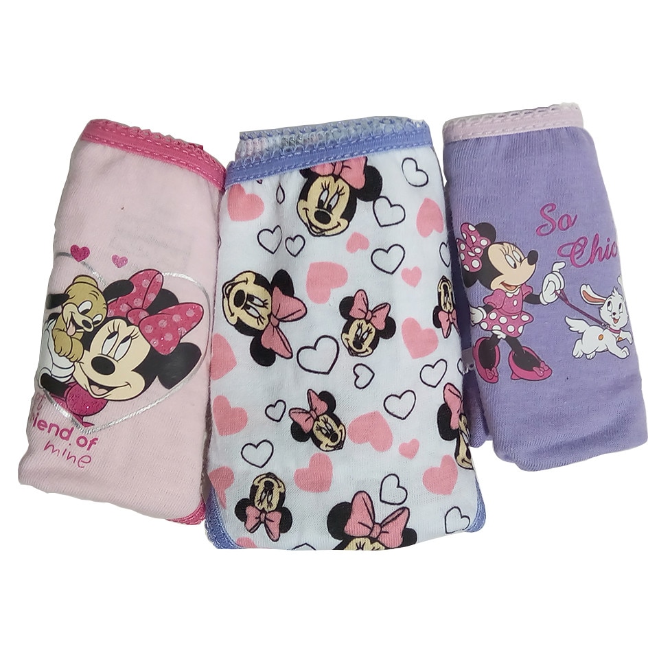 Set 3 chiloti, Disney Minnie, 6-8 ani