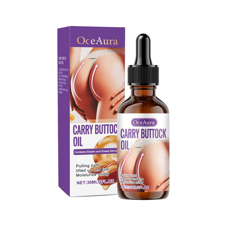 Ulei pentru ingrijirea feselor Oceanaura: Maseaza usor fesele pentru a evidentia liniile netede ale corpului si elasticitatea, pentru ingrijire zilnica