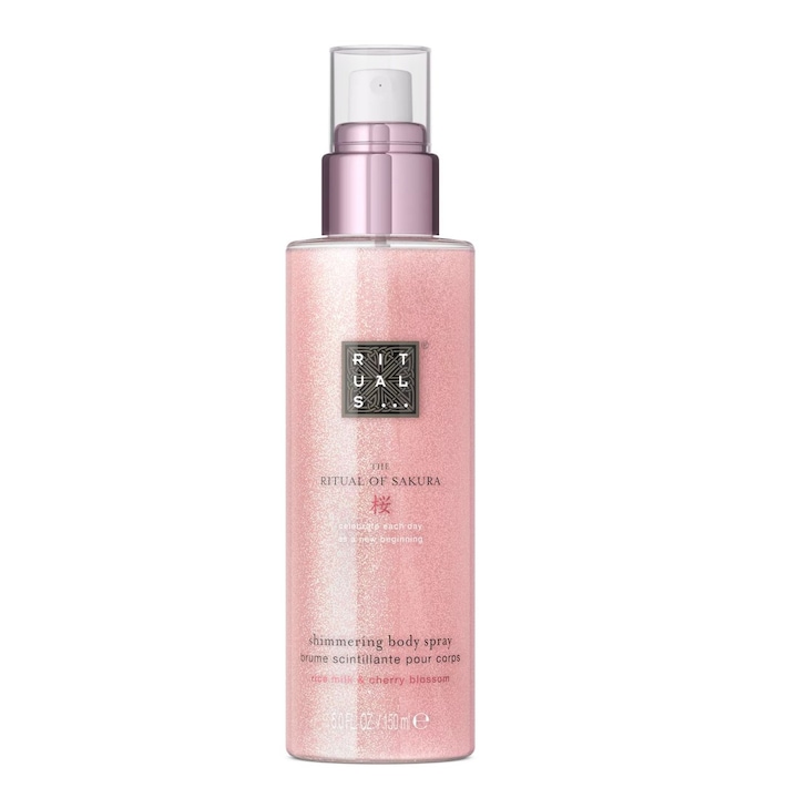 Spray de corp Rituals The Ritual of Sakura Shimmering, 150 ml