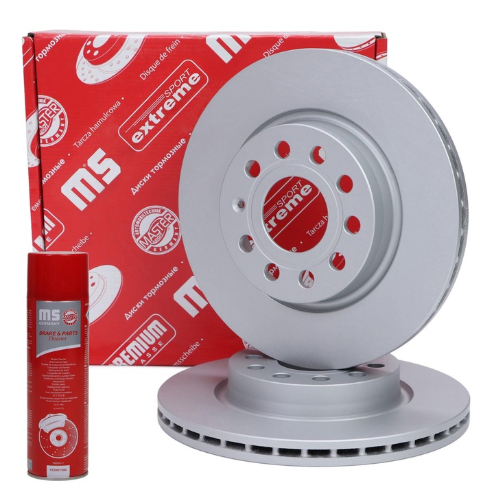 Master-Sport féktárcsák, szellőztetett, 280x49,9mm, 2 darabos készlet