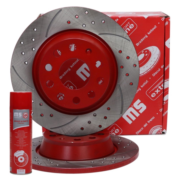 MASTER-SPORT féktárcsa 24011201691SE-SET-MS, 2 darab 282x48,6mm, hátsó