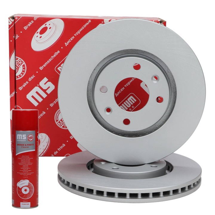 Master-Sport 24012601201PR féktárcsa készlet, szellőztetett, 283x34.2mm, 2 darab