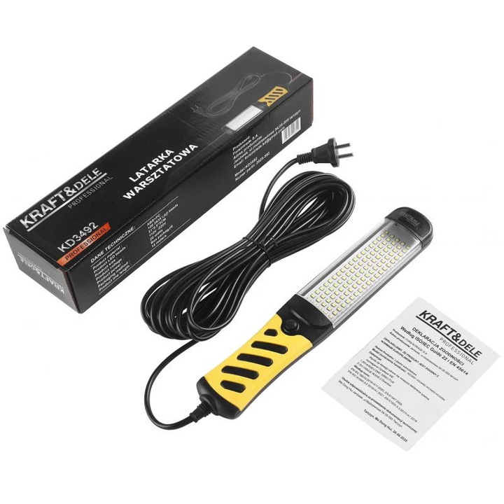 LED-es műhelylámpa, 20 W, Kraft&Dele KD3492