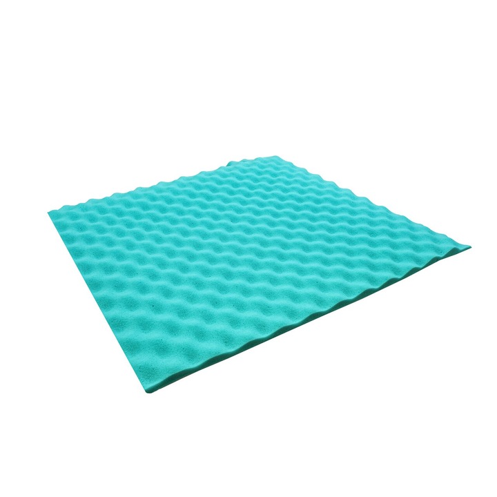 Insonorizant auto ComfortMat Soft Wave Expert fono absorbant 700x1000x15mm, 1 foaie, Albastru