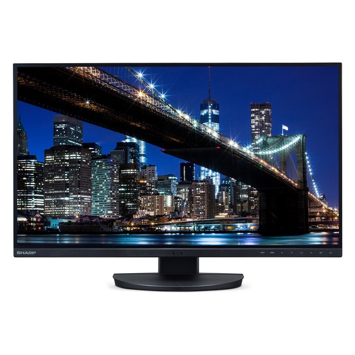 Monitor LCD Sharp MultiSync EA272U 27" 4K Ultra HD 3840x2160px negru