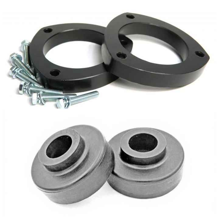 Set inaltatoare distantiere pentru fata si spate Volkswagen Vw Golf 7, Passat B8, Skoda Octavia 3, 20 mm