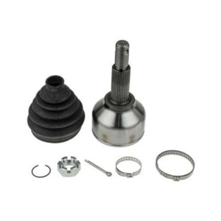 MTR homokinetikus csukló készlet, 21x22 fog, jobb első tengelyhez, biztosítógyűrűvel