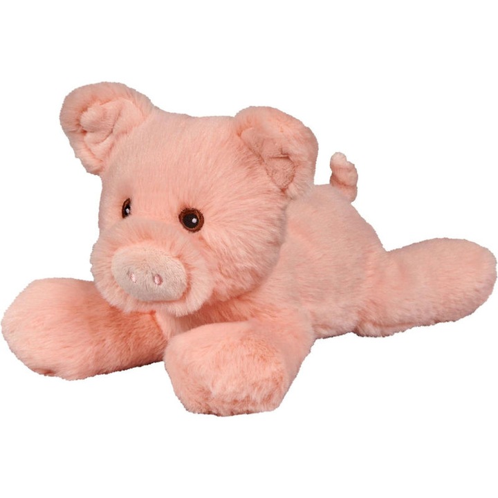 Jucarie de plus, Bauer, Porc 23cm, cu sticker