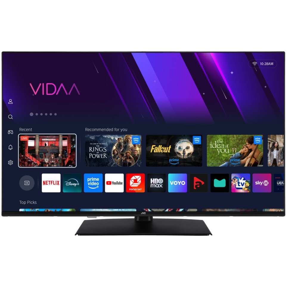 Televizor JVC QLED 43VDQ3500, 108 cm, Smart, 4K Ultra HD, Clasa F