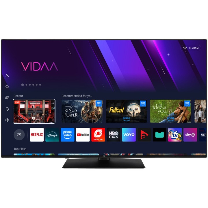 Телевизор JVC QLED 65VDQ3500, 65" (164 см), Smart, 4K Ultra HD, Клас E