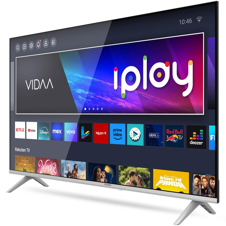Televizor Allview LED 43iPlay6300-U, 109 cm, Smart, 4K Ultra HD, Clasa F