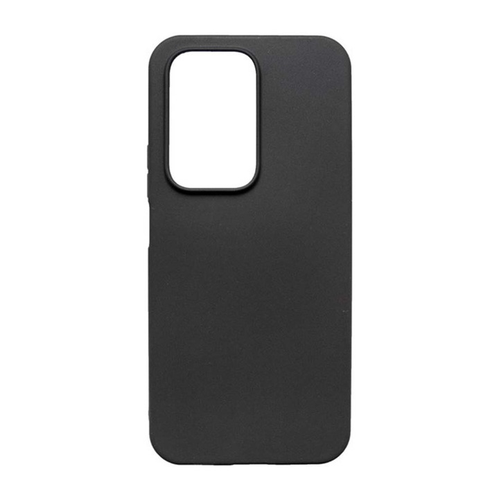BestCase® Husa TPU Ultra Slim 0.8mm + Folie de sticla inculsa Compatibila cu Honor 200 Lite, Negru mat