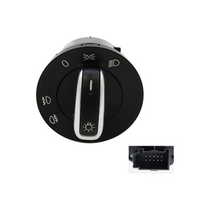 Fényszóró kapcsoló MTR 12134073, kompatibilis VW és SEAT, 4motion, autós kiegészítők