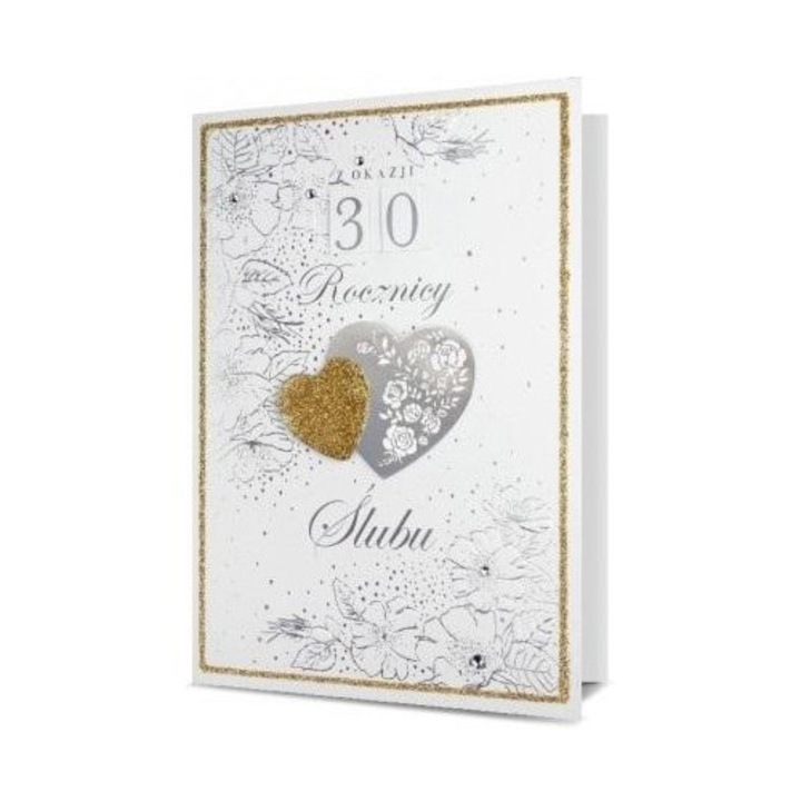 Felicitare Karnet B6 Rocznica, Pan Dragon, cu cifre interschimbabile