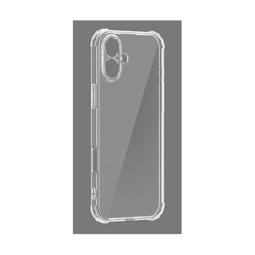 Husa de Protectie, Flippy, pentru Apple iPhone 16 Plus, TPU Protect Plus, cu Dust Plug, Transparent