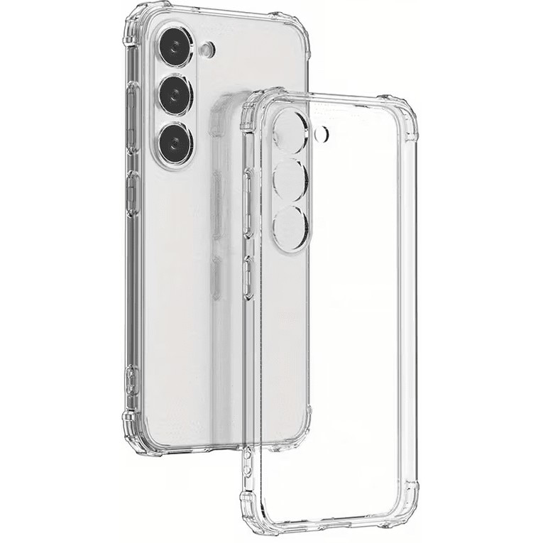 Husa de Protectie, Flippy, pentru Samsung Galaxy S24 FE, TPU Protect Plus, cu Dust Plug, Transparent