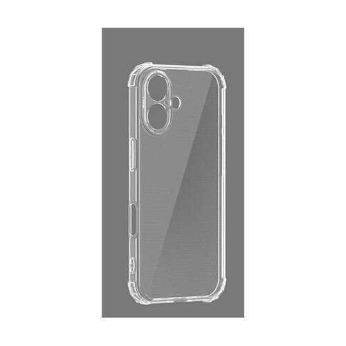 Husa de Protectie, Flippy, pentru Apple iPhone 16, TPU Protect Plus, cu Dust Plug, Transparent