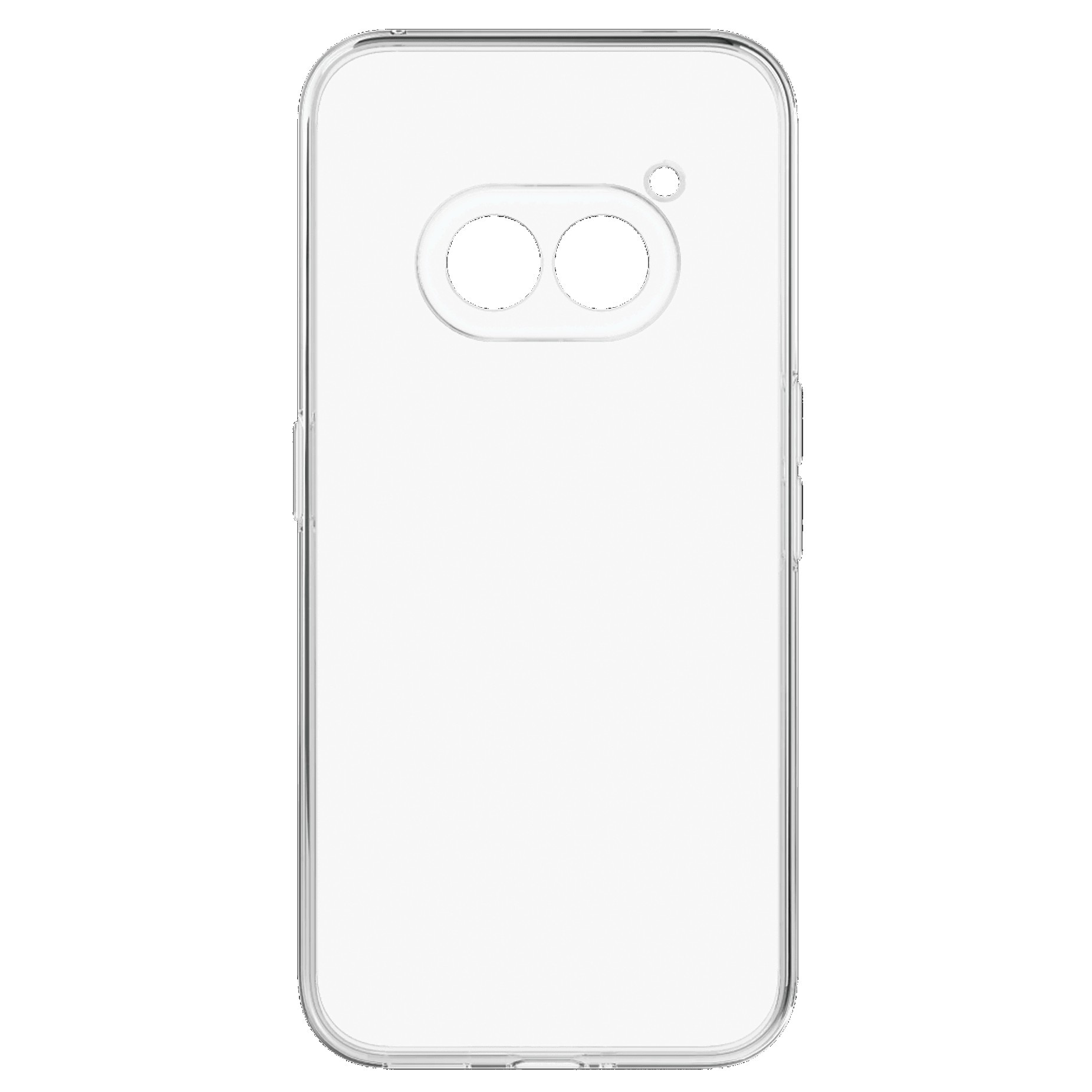 Husa de Protectie, Flippy, pentru Nothing Phone 2a, TPU Protect Plus, cu Dust Plug, Transparent