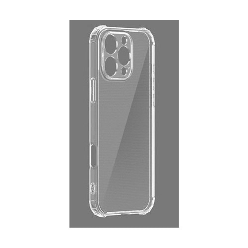 Husa de Protectie, Flippy, pentru Apple iPhone 16 Pro Max, TPU Protect Plus, cu Dust Plug, Transparent