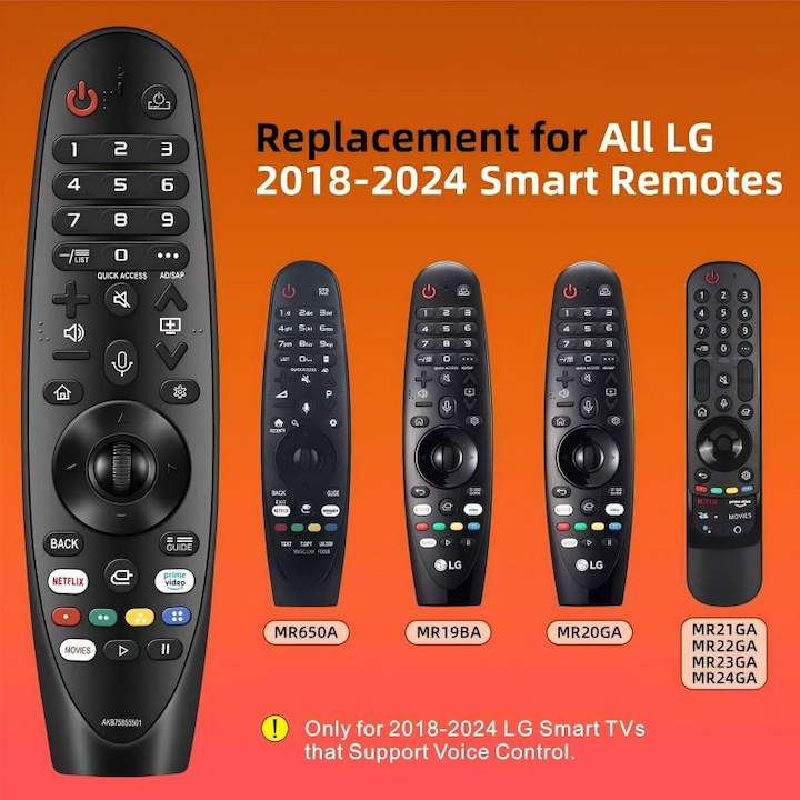 Teleocanda Lg Telecomanda LG Magic Remote MR20GA, Functie Vocala, Compatibil cu ...