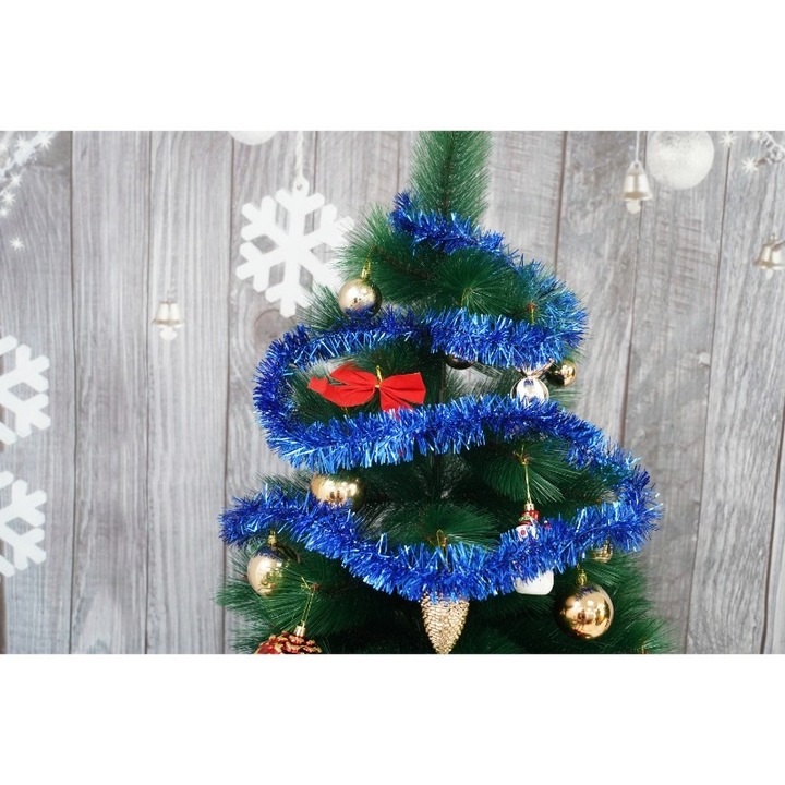 Beteala Craciun, Southern Sky, albastru, marimea: 2 m x 5 cm material:folie PVC, interior/exterior