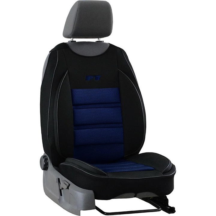 Pok-Ter Pro Ergonomic Husa Auto Universala Scaun Fata EX7 Design Sportiv si Confortabil