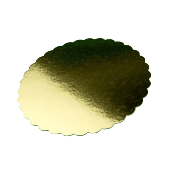 Disc festonat auriu DF 28 25/set