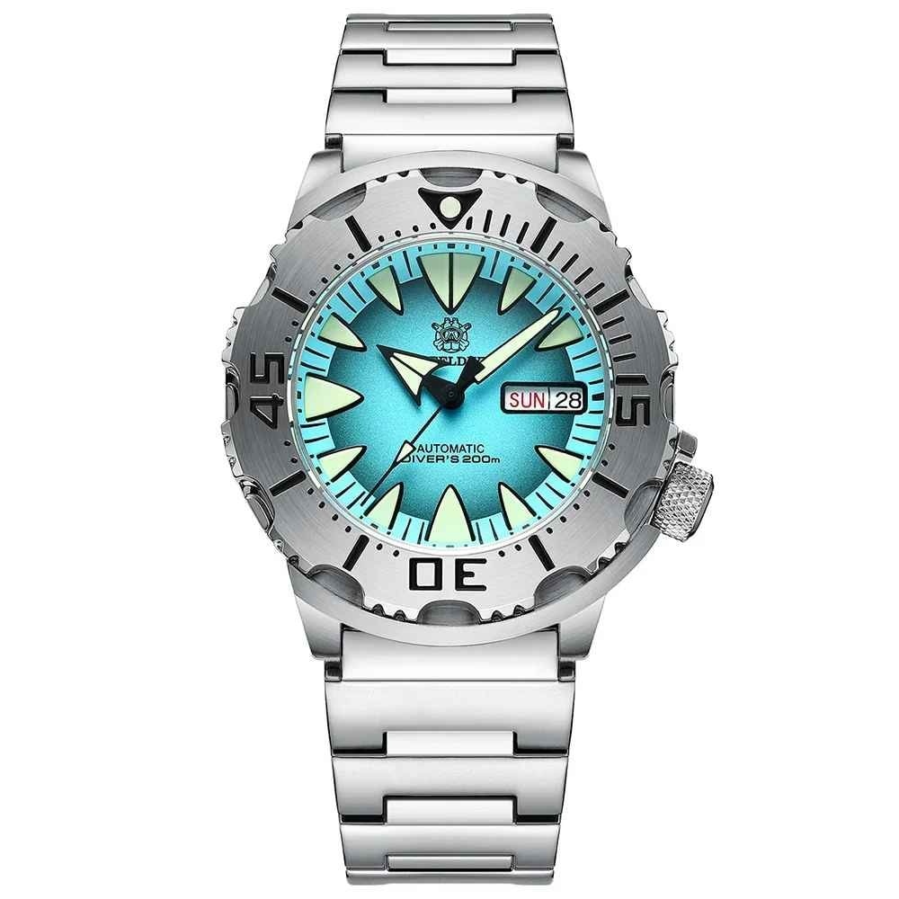 Steeldive SD1984 Ceas Diver 200M, Automat NH36, Sapphire Glass