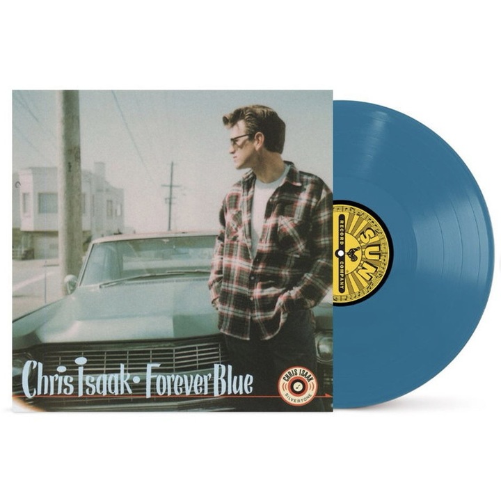 Chris Isaak - Forever Blue (editie aniversara 30), vinil aqua blue