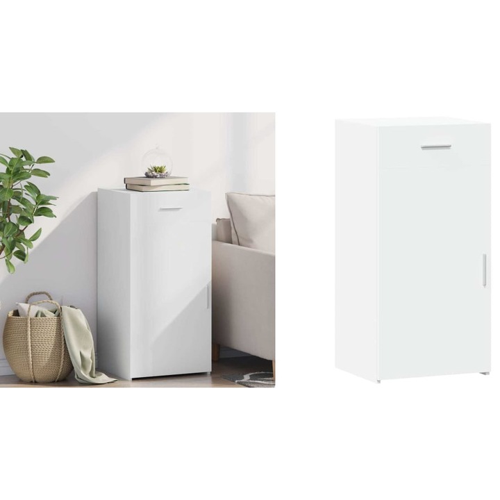 Dulap alb cu sertare, PAL, 45x42,5x93cm