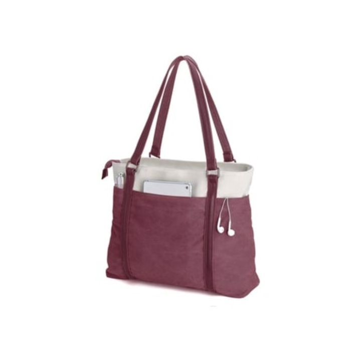 Geanta laptop barbati Liptaptyn, compartimente pentru lucru, multicolor