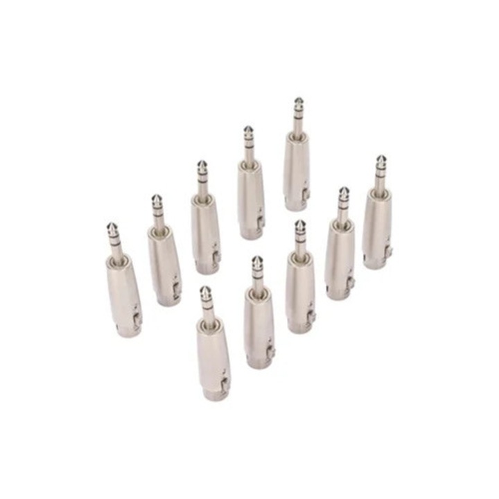 Балансиран стерео TRS женски към XLR адаптер